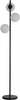 Põrandalamp Light Prestige Dorado LP-002/3F BK, 40 W, E14, must