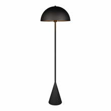 Põrandalamp Trio Alfie, 40 W, E27, must, kõrgus 130 cm