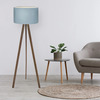Põrandalamp Opviq AYD-2811, 1xE27, 40W, pruun/sinine