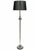 Põrandalamp Candellux Gillenia, 1xE27, 60W, must