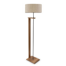 Põrandalamp Opviq AYD-2822, puit, beež