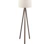 Põrandalamp Opviq AYD - 2221, 1xE27, 40W, 230V, pruun/kreem
