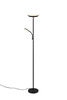 Põrandalamp Reality Specter, R47842132, 17+4,5W, 2700-4000-6500K, 1900+450lm, must, 25x178 cm