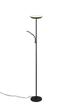 Põrandalamp Reality Specter, R47842132, 17+4,5W, 2700-4000-6500K, 1900+450lm, must, 25x178 cm