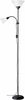 Põrandalamp G.LUX GH-3900 Alta Black, 1xE27 + 1xE14, 178 cm, must/hall
