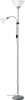 Põrandalamp G.LUX GH-3900 Alta Silver, 1 x E27 + 1 x E14, 178 cm, hall