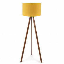 Põrandalamp Opviq AYD-1565, 1xE27, 60W, oranž/pruun