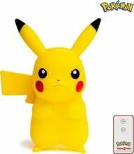 LED figuurilamp Teknofun Pikachu, 25 cm, kaugjuhtimispuldiga