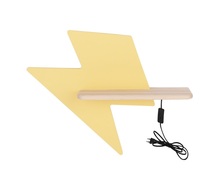 Seinavalgusti lastele Candellux Välk, 4W, 4000K, riiuliga