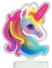 Laste laualamp Manta MASNL128MT LED Lamp Light Decoration Unicorn