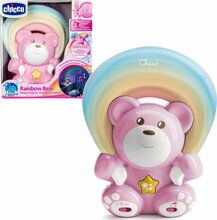 Öölamp Chicco Rainbow Bear, 00010474100000, roosa