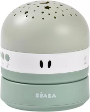 Muusikaline projektor Beaba Pixie, USB/5V, 1300 mAh, roheline