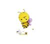 Laste seinavalgusti Milagro Bee, LED, 1W, kellaga