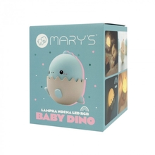 LED öölamp Mary’s Baby Dino MW20794, sinine, 3000K+4000K+RGB