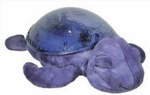 Öölamp Cloud B Tranquil Turtle Ocean, 008434, lilla, valgusprojektsiooniga ja meloodiatega