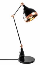 Laualamp Opviq Yildo 7015, must, metallkorpus