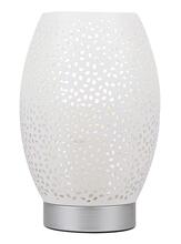 Laualamp Candellux Venus, 1xE27, 60W, valge/hõbedane