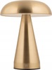 Laualamp Leitmotiv Rachel, LED, kuldne, 20,5 cm, hämardatav