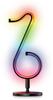 Dekoratiivlamp Activejet MELODY RGB, LED, 7W, kaugjuhtimispuldi ja rakendusega, Bluetooth