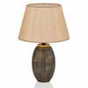 Laualamp Opviq, TM169, pruun/kuldne, 46 cm, metallist kuup
