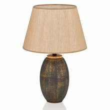 Laualamp Opviq, TM169, pruun/kuldne, 46 cm, metallist kuup