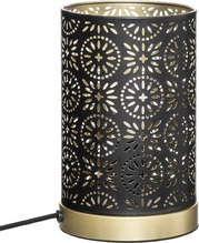Laualamp Atmosphera Gypsy, 13 cm, must/kuldne