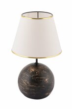 Laualamp Opviq Balloon, E27, 60W, must/valge