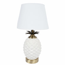 Laualamp Home4You Ananas, H45cm, valge