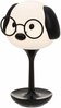 Laualamp Bear with glasses, valge/must