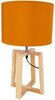 Laualamp Home4You Wooden DH07187, E14, 40W, ookerkollane, 44,5 cm