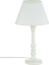 Laualamp Atmosphera, 121560, puidust alusega, valge, 36 cm