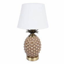Laualamp Home4You Ananas, H45cm, pruun