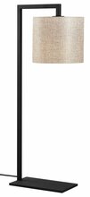 Laualamp Opviq Profil 4694, E27, 40W, must/beež