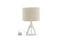Laualamp Venture Design Kona, 50,5x25x18 cm, valge