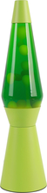 Lava lamp Itotal XL2938, 36 cm, roheline alus, roheline vedelik, kollane vaha