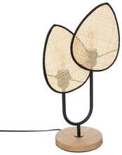 Dekoratiivvalgusti Atmosphera Olme, 1xE27, 40W, 230V, rotangpunutis, kõrgus 44 cm