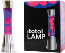 Lava lamp iTotal, lilla ja roosa, 40 cm