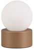 Laualamp Trio Countess, E14, 25W, 17 cm, valge/pruun