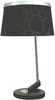 Laualamp Candellux Impresja, E27, 60W, must chrome