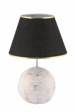 Laualamp Opviq Balloon, E27, 60 W, must/valge