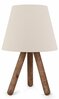 Laualamp Opviq AYD-1970, 1xE27, 60W, beež/pruun