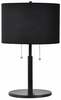 Laualamp Light Prestige Fogo LP-0304/2T BK, E27, 15W, must