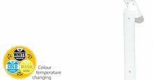 Laualamp Spector Light 17552S, 9 W, 2700/4000/6500 K, hämardatav, 16,8 x 15 x 40 cm, valge