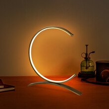Laualamp Opviq Moon, 13331, kuldne, metallist korpus