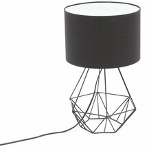 Laualamp Eltap Benigne, E27, 15W, must, 25x25x44 cm