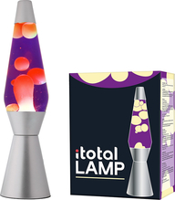 Lava lamp Itotal Lava Lamp, 1270401, 36 cm, lilla vedelik, kollane vaha
