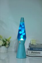 Lava lamp iTotal Lava Lamp XL2939, sinine/valge, 36 cm