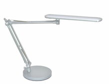 Laualamp LED G.LUX GD-1232, 6W, 4000 K, 560 lm, hõbe, 89 x 32 x 22 cm