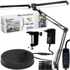 Laualamp Izoxis 24223, LED, 24W, reguleeritav, kinnitatav, must