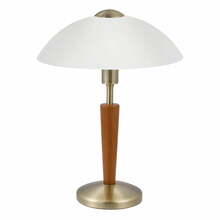 Laualamp Eglo Solo 87256, 1xE14, 40W, 230V, hall/pruun, 35 cm